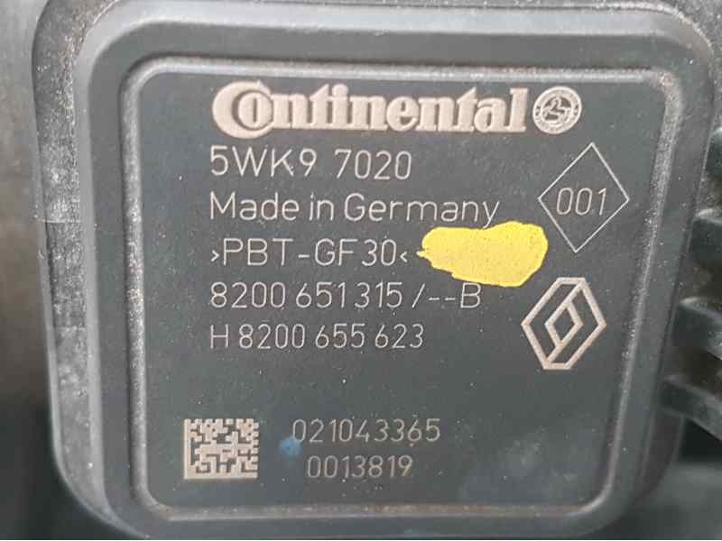Recambio de caudalimetro para renault kangoo furgón professional referencia OEM IAM 8200651315B 5WK97020 CONTINENTAL