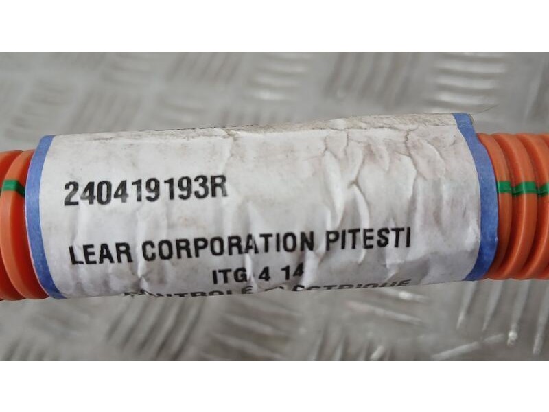 Recambio de modulo electronico para renault zoe ze 0 referencia OEM IAM 240419193R CABLE BATERIA HIBRIDA 