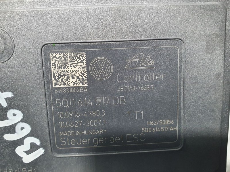Recambio de abs para volkswagen golf vii lim. (bq1) e-golf referencia OEM IAM 5Q0614517DB 10022010604 ATE