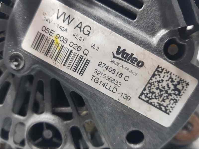Recambio de alternador para cupra formentor basis referencia OEM IAM 5E903026Q TG14LLD139 VALEO