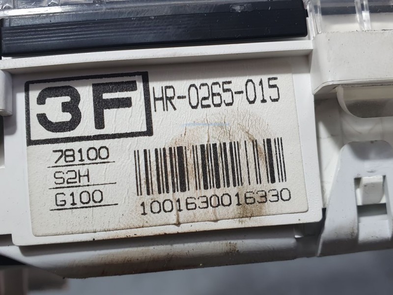 Recambio de cuadro instrumentos para honda hr-v (gh) 4wd (3-ptas.) (gh2) referencia OEM IAM HR0265015 78100S2HG100 