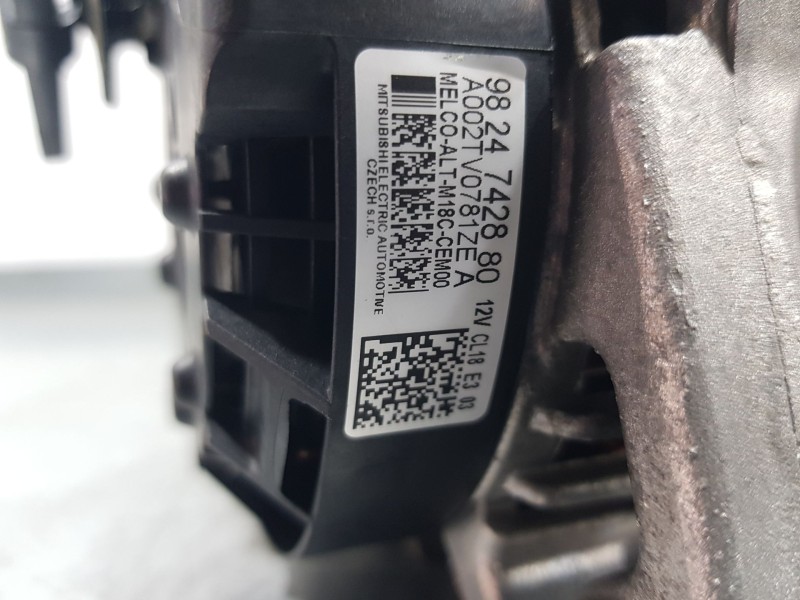 Recambio de alternador para citroën berlingo furgoneta/monovolumen (k9) 1.5 bluehdi 100 referencia OEM IAM 9824742880  