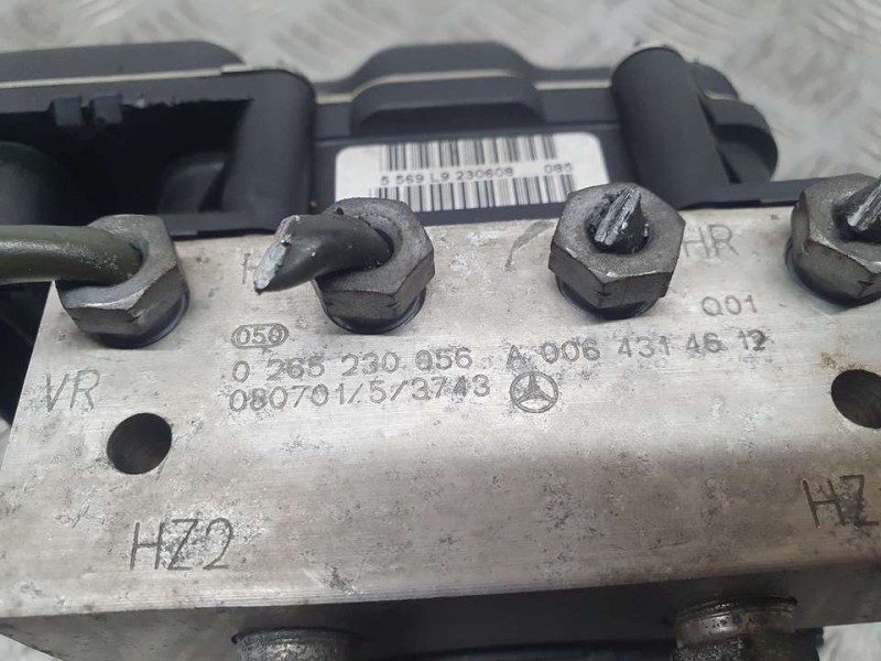 Recambio de abs para mercedes-benz clase b (w245) 180 cdi (245.207) referencia OEM IAM A0064314612 0265230056 BOSCH