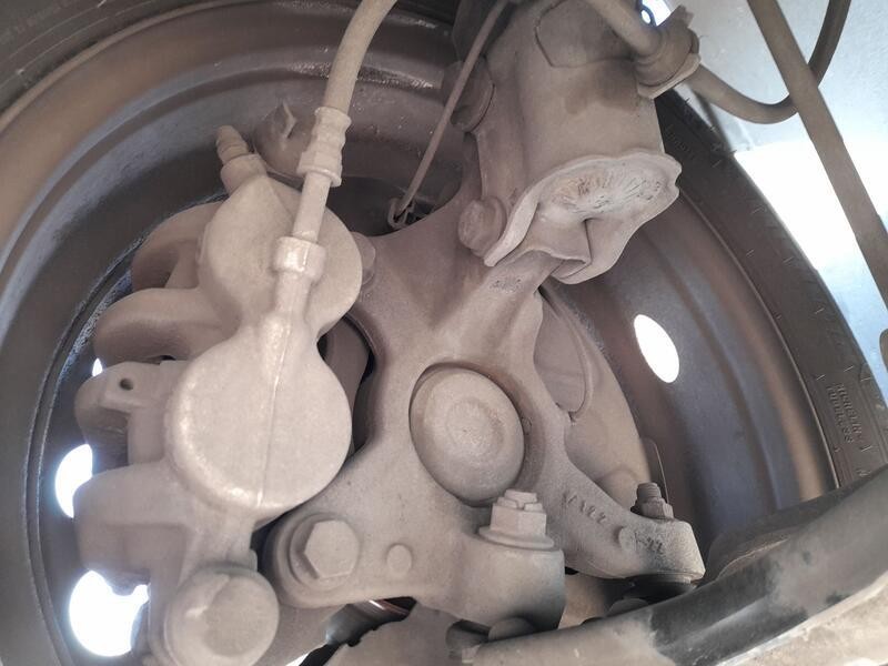 Recambio de mangueta delantera izquierda para mercedes-benz vito tourer (w447) 114 cdi 4-matic (447.701, 447.703, 447.705) refer