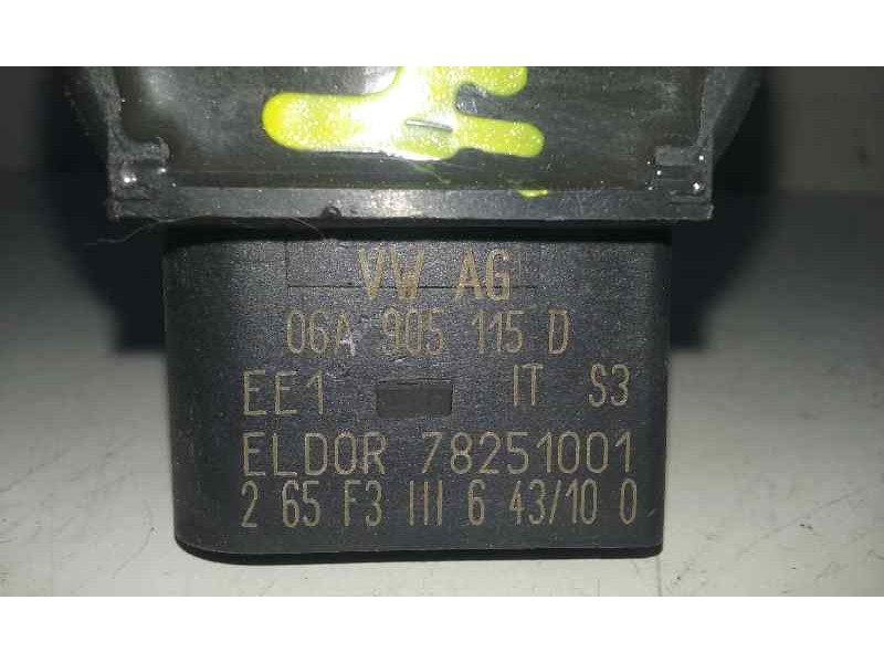 Recambio de bobina encendido para audi a3 (8l) 1.8 t ambiente referencia OEM IAM 78251001 06A905115D ELDOR