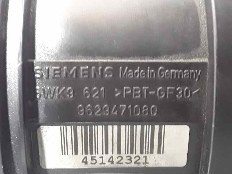 Recambio de caudalimetro para citroën berlingo 2.0 hdi 600 furg. referencia OEM IAM 9629471080 5WK9621 SIEMENS