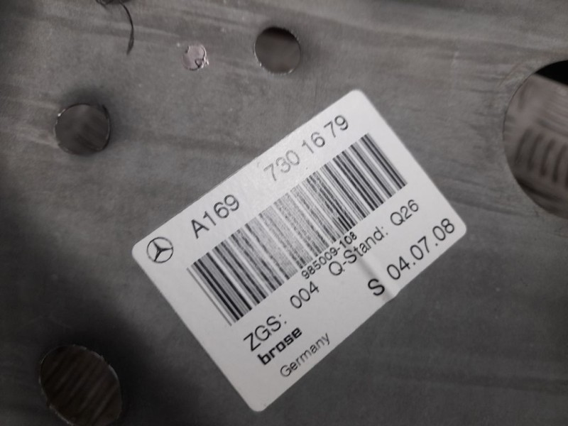 Recambio de elevalunas trasero derecho para mercedes-benz clase b (w245) 180 cdi (245.207) referencia OEM IAM A1697301679  ELECT