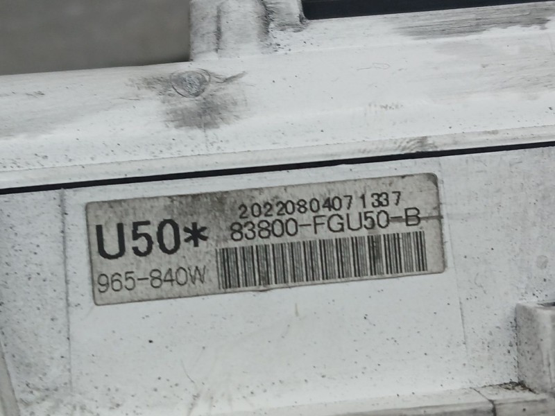 Recambio de cuadro instrumentos para toyota hilux viii pick-up (_n1_) 2.4 d 4wd (gun125_) referencia OEM IAM 83800FGU50B  965840