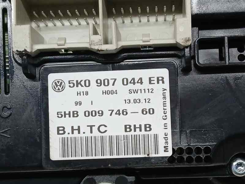 Recambio de mando climatizador para volkswagen golf vi (5k1) advance bluemotion referencia OEM IAM 5K0907044ER 5HB00974660 