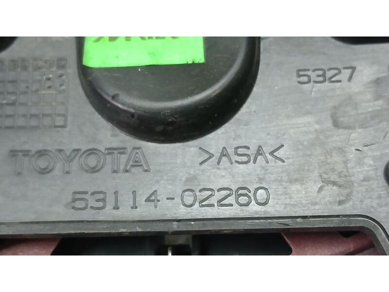 Recambio de rejilla delantera para toyota auris hybrid active referencia OEM IAM 5311402260 ROZADA 