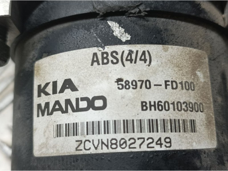 Recambio de abs para kia rio ls berlina (5-ptas.) referencia OEM IAM 58970FD100 BH60103900 MANDO