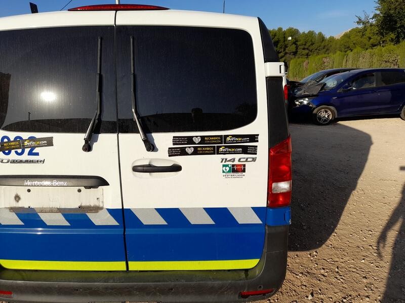 Recambio de puerta trasera derecha carga para mercedes-benz vito tourer (w447) 114 cdi 4-matic (447.701, 447.703, 447.705) refer