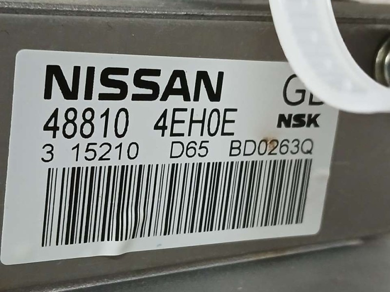 Recambio de columna direccion para nissan qashqai (j11) acenta referencia OEM IAM 488104EH0E  ELECTRO-MECANICA NSK
