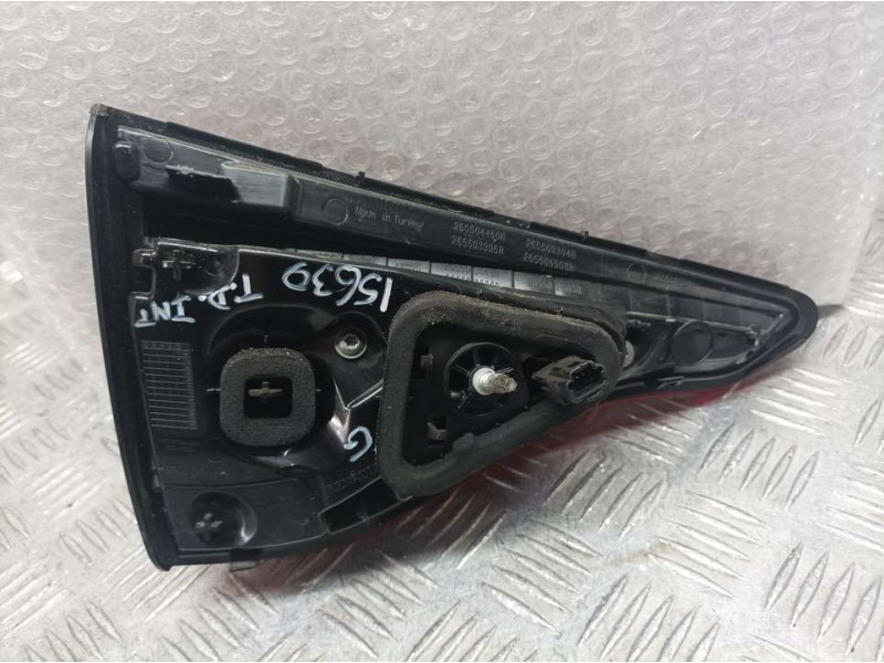 Recambio de piloto trasero derecho para renault clio v experience referencia OEM IAM 265503304R  INTERIOR