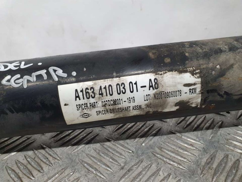 Recambio de transmision central para mercedes-benz clase m (w163) 400 cdi (163.128) referencia OEM IAM A1634100301 027DC82001 DE