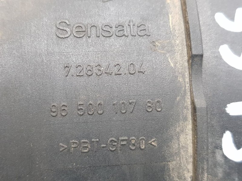 Recambio de caudalimetro para citroën berlingo xtr 1,6 hdi 92 referencia OEM IAM 9650010780 72834204 SENSATA