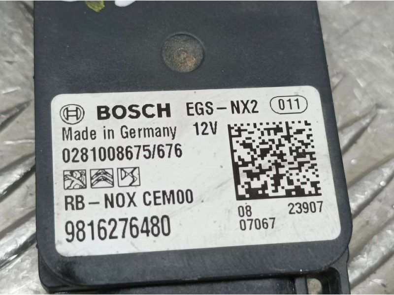 Recambio de sonda lambda para peugeot 3008 active referencia OEM IAM 9816276480 0281008675676 BOSCH