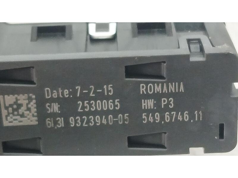 Recambio de mando multifuncion para bmw 2 active tourer (f45) 218 i referencia OEM IAM 9323940 NITERRUPTOR MANDO ASIENTO Y CONTR