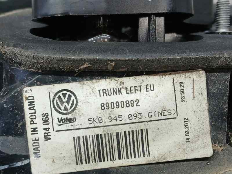 Recambio de piloto trasero izquierdo para volkswagen golf vi (5k1) advance bluemotion referencia OEM IAM 5K0945096G 89090892 VAL