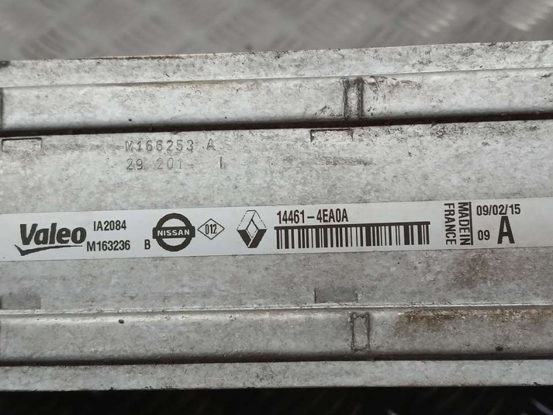 Recambio de intercooler para nissan qashqai (j11) acenta referencia OEM IAM 144614EA0A M163236B VALEO