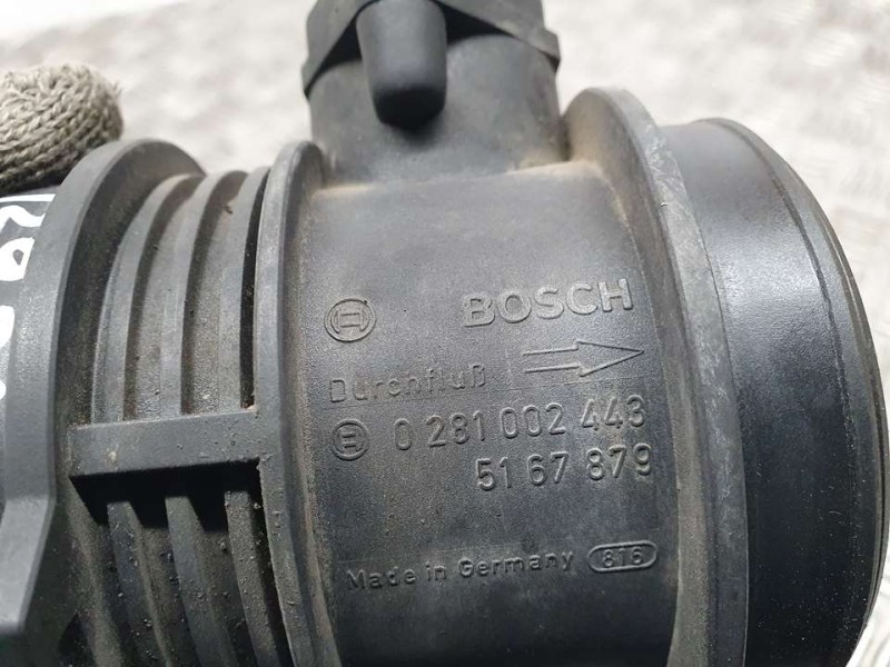 Recambio de caudalimetro para saab 9-3 berlina 2.2 s tid referencia OEM IAM 5167879 0281002443 BOSCH