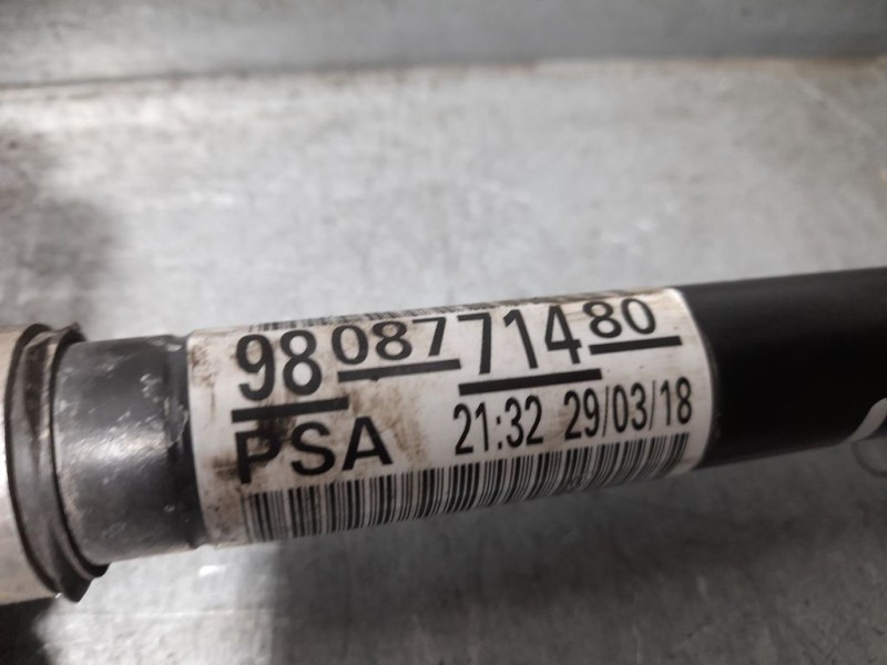 Recambio de transmision delantera izquierda para peugeot 5008 gt line 1.5 hdi 130 cv referencia OEM IAM 9808771480  