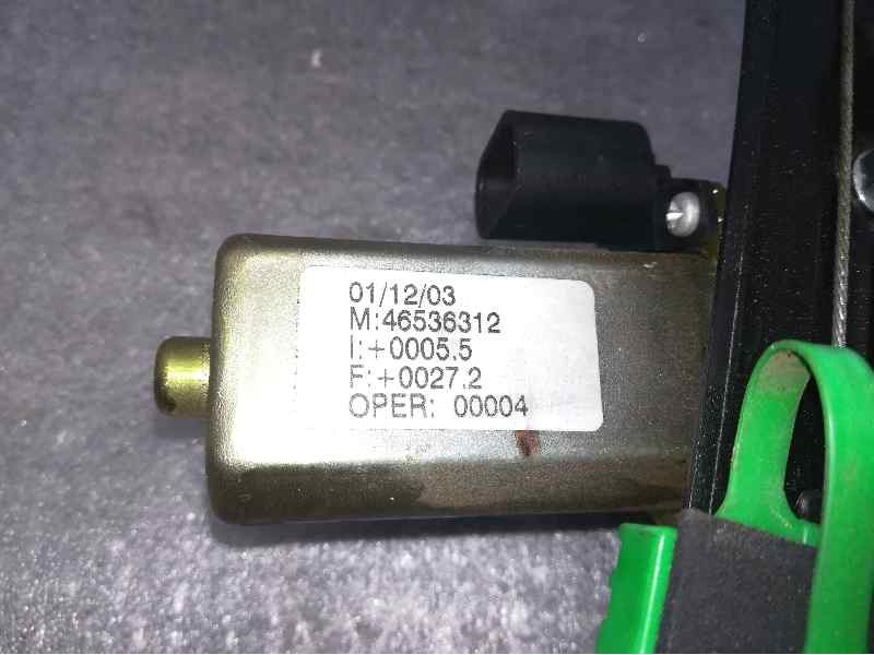 Recambio de elevalunas delantero izquierdo para fiat punto berlina (188) 1.2 16v cat referencia OEM IAM 46536312 2 PINS 