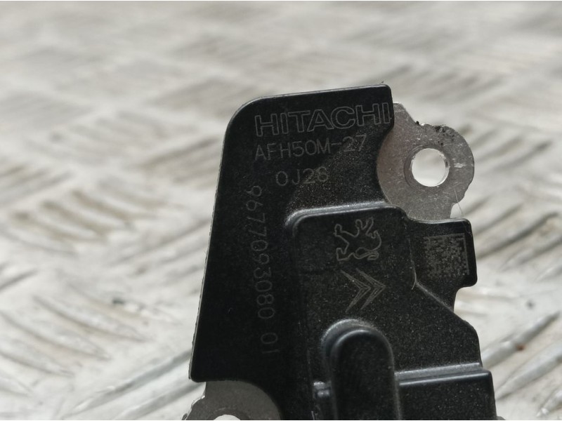 Recambio de caudalimetro para peugeot 2008 (p1) active referencia OEM IAM 9677093080 AFH50M27 HITACHI