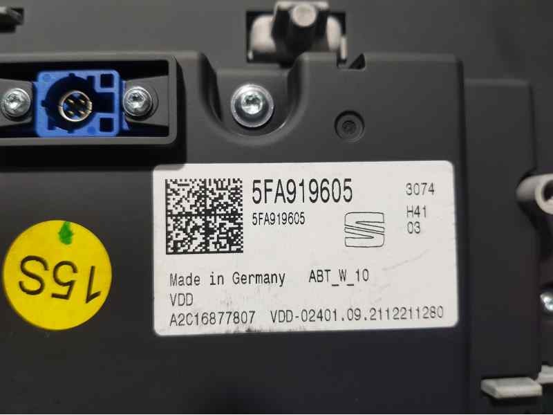 Recambio de sistema navegacion gps para cupra formentor basis referencia OEM IAM 5FA919605 A2C16877807 