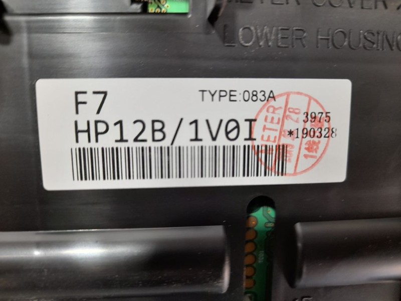 Recambio de cuadro instrumentos para nissan qashqai (j11) visia referencia OEM IAM HP12B1V0I  CRISTAL RAYADO