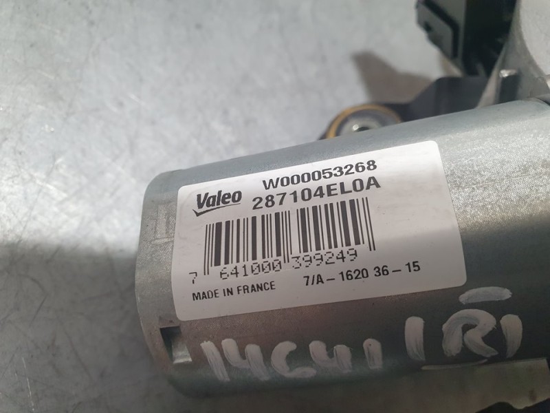 Recambio de motor limpia trasero para nissan qashqai (j11) acenta referencia OEM IAM 287104EL0A W000053268 VALEO