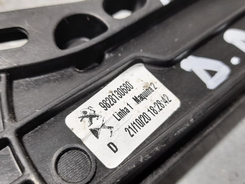 Recambio de elevalunas delantero derecho para peugeot 2008 (p1) active referencia OEM IAM 9828130680  ELECTRICO 6 PINES