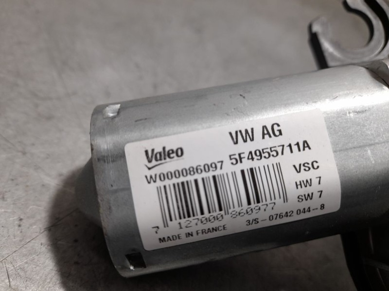 Recambio de motor limpia trasero para seat leon (5f1) reference referencia OEM IAM 5F4955711A W000086097 VALEO