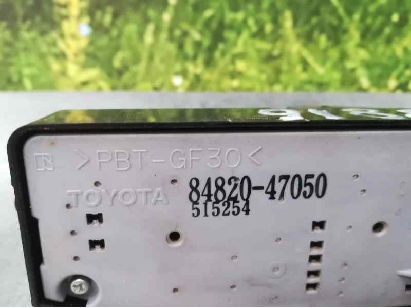 Recambio de mando elevalunas delantero izquierdo para toyota prius (nhw20) basis referencia OEM IAM 8482047050  