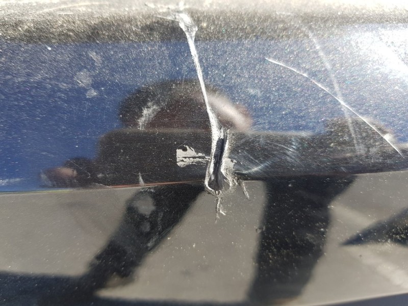 Recambio de paragolpes trasero para nissan qashqai (j11) acenta referencia OEM IAM H50224EAMH  TOCADO