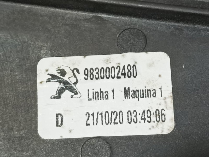 Recambio de elevalunas trasero derecho para peugeot 2008 (p1) active referencia OEM IAM 9830002480  ELECTRICO 6 PINES