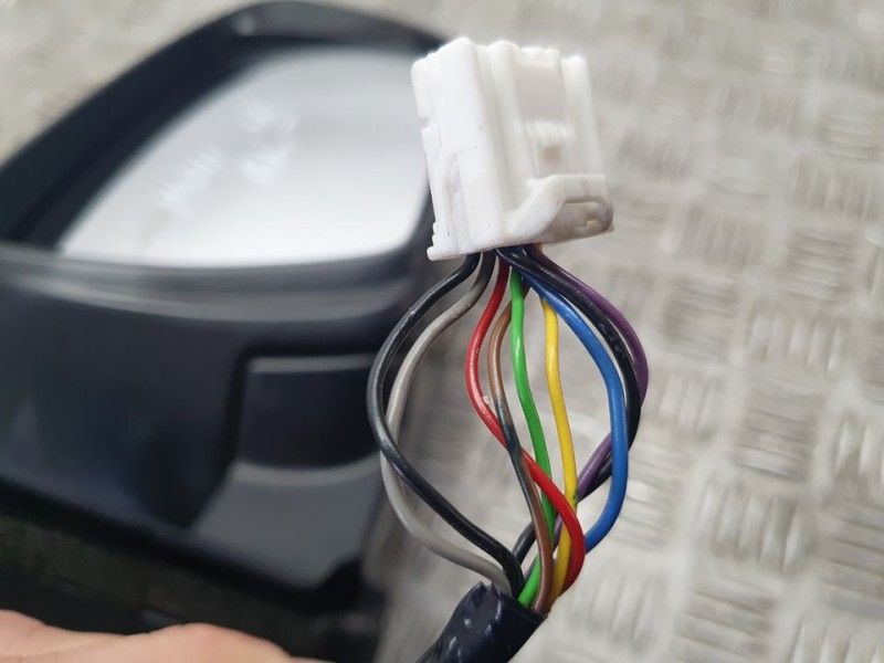 Recambio de retrovisor derecho para nissan qashqai (j11) acenta referencia OEM IAM SIN REF  ELECTRICO