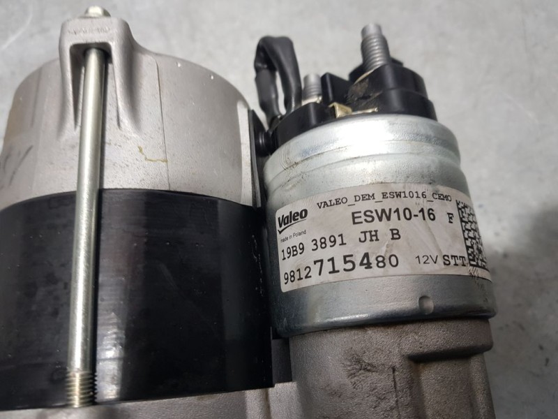 Recambio de motor arranque para peugeot 308 gt line referencia OEM IAM 9812715480 ESW1016 VALEO