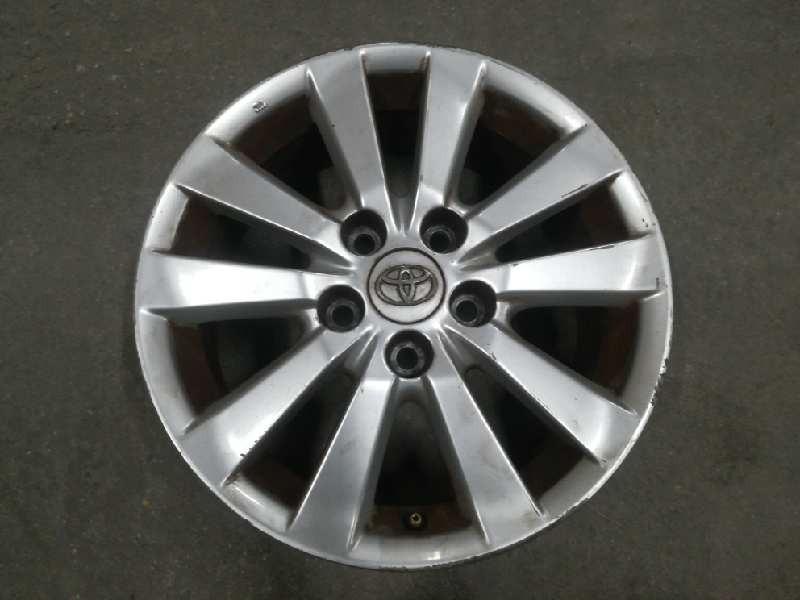 Recambio de llanta para toyota auris luna referencia OEM IAM  ALUMINIO 6 , 5X16 5 TORN ET 45