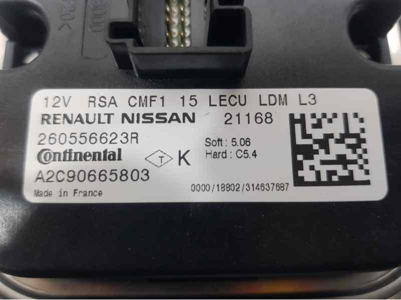 Recambio de centralita faro para renault clio v business edition referencia OEM IAM 260556623R A2C90665803 CONTINENTAL