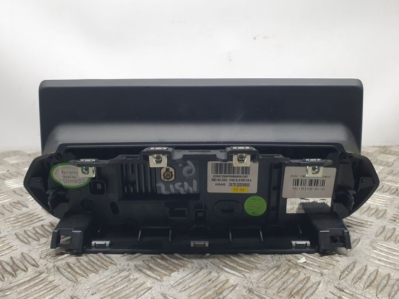 Recambio de sistema navegacion gps para peugeot 2008 (p1) active referencia OEM IAM 9824619980  