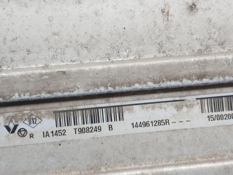 Recambio de intercooler para renault megane iii berlina 5 p limited referencia OEM IAM 144961285R  T908249
