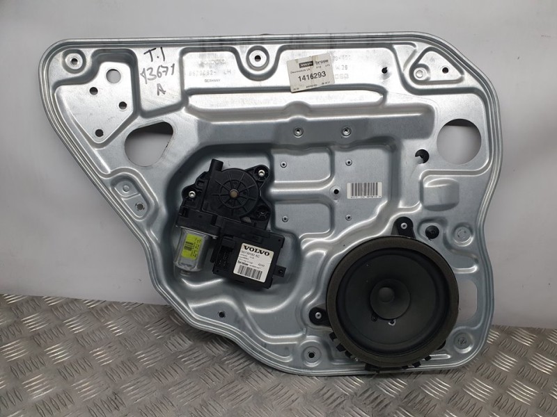 Recambio de elevalunas trasero izquierdo para volvo v50 familiar 2.0 kinetic referencia OEM IAM 1416293 997706110 ELECTRICO 14 P
