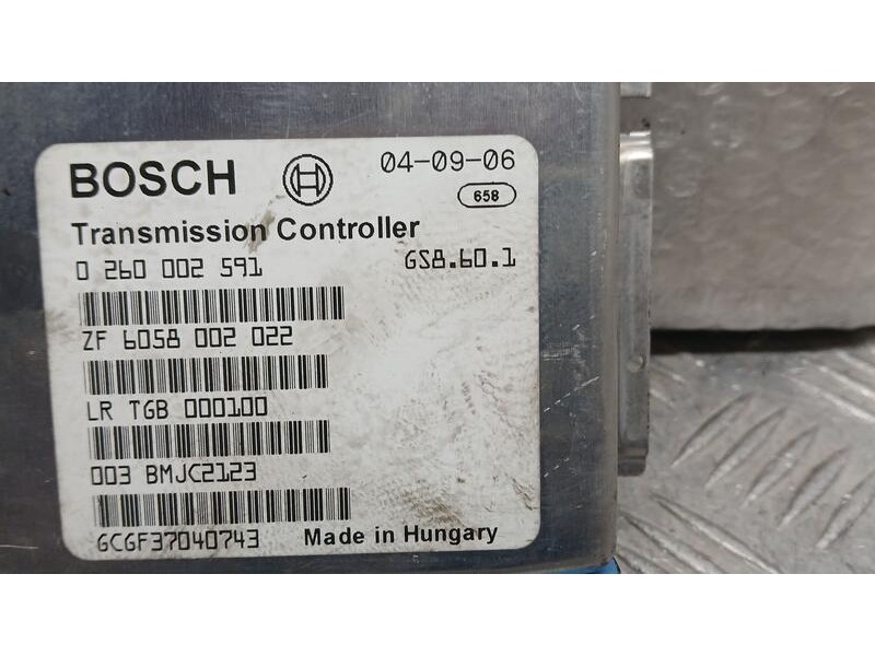 Recambio de centralita cambio para land rover range rover (lm) vogue referencia OEM IAM 6058002022 BOSCH 0260002591