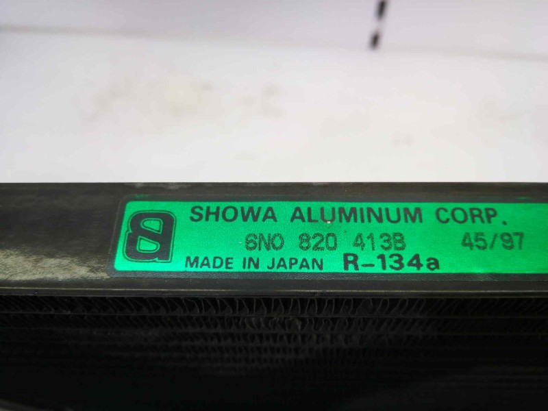 Recambio de condensador / radiador aire acondicionado para volkswagen polo berlina (6n1) 1.4 referencia OEM IAM 6N0820413B  