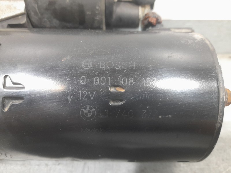 Recambio de motor arranque para bmw serie 3 berlina (e46) 316i referencia OEM IAM 1740374 BOSCH 0001108157
