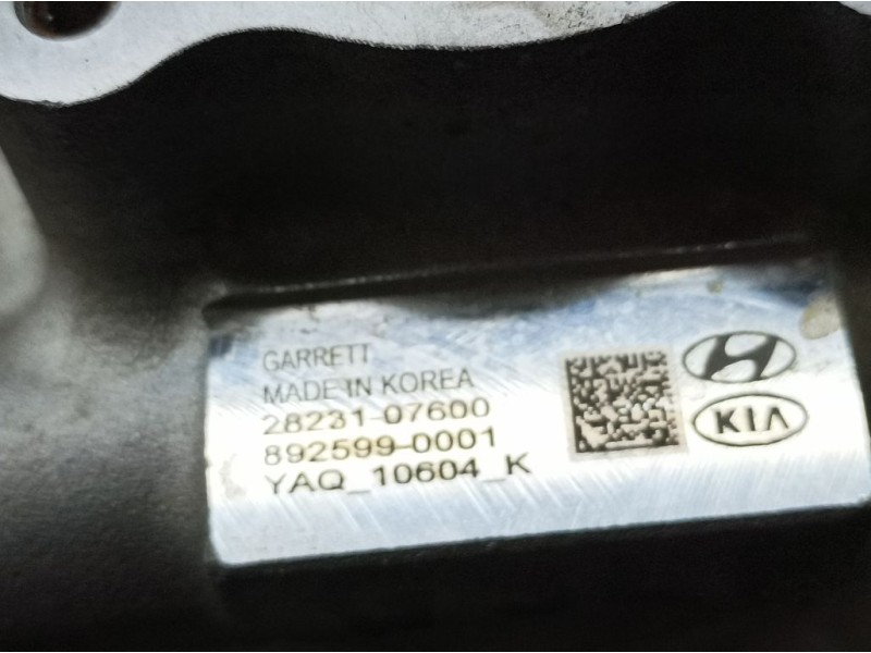 Recambio de turbocompresor para kia stonic (ybcuv) 1.0 tgdi cat referencia OEM IAM 2823107600 8925990001 GARRETT