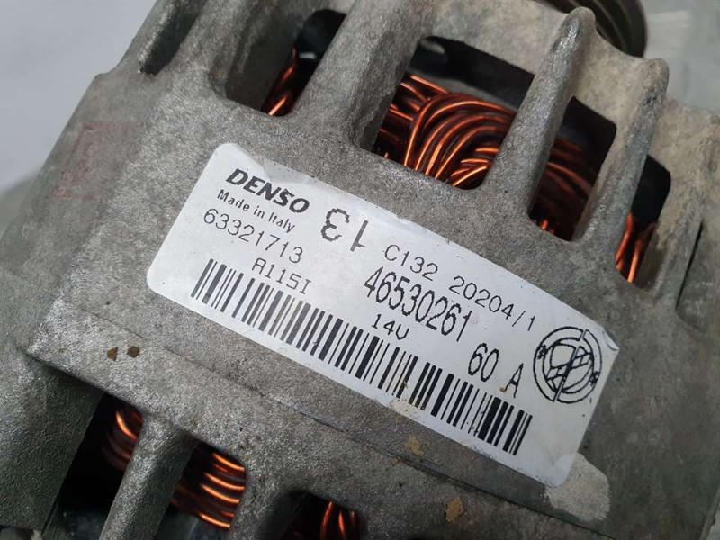 Recambio de alternador para fiat punto berlina (188) 1.2 16v dynamic referencia OEM IAM 46530261 63321713 DENSO