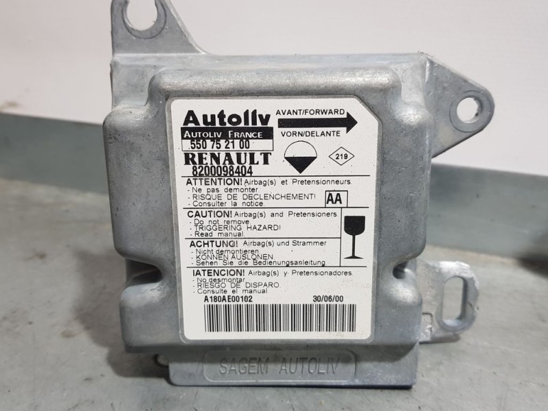 Recambio de airbag delantero izquierdo para renault master caja abierta/chasis ab ´98 caja abierta batalla 3578 referencia OEM I