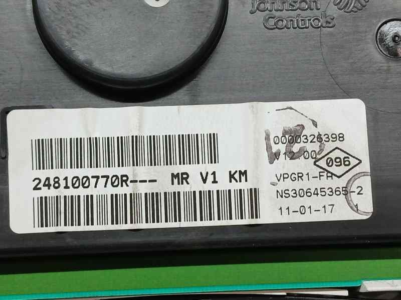 Recambio de cuadro instrumentos para dacia dokker express ambiance referencia OEM IAM 248100770R NS306453652 
